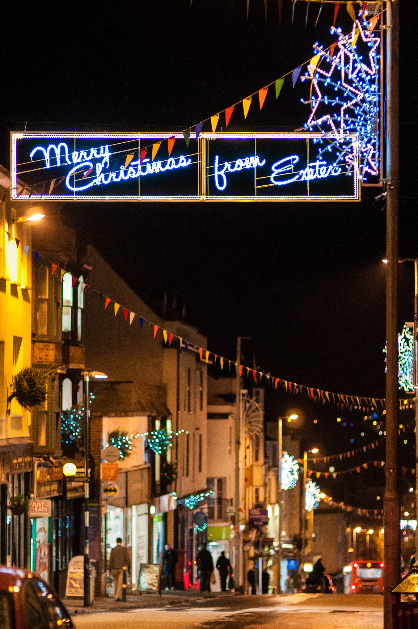 Exeter BID lights up the city The Exeter Daily